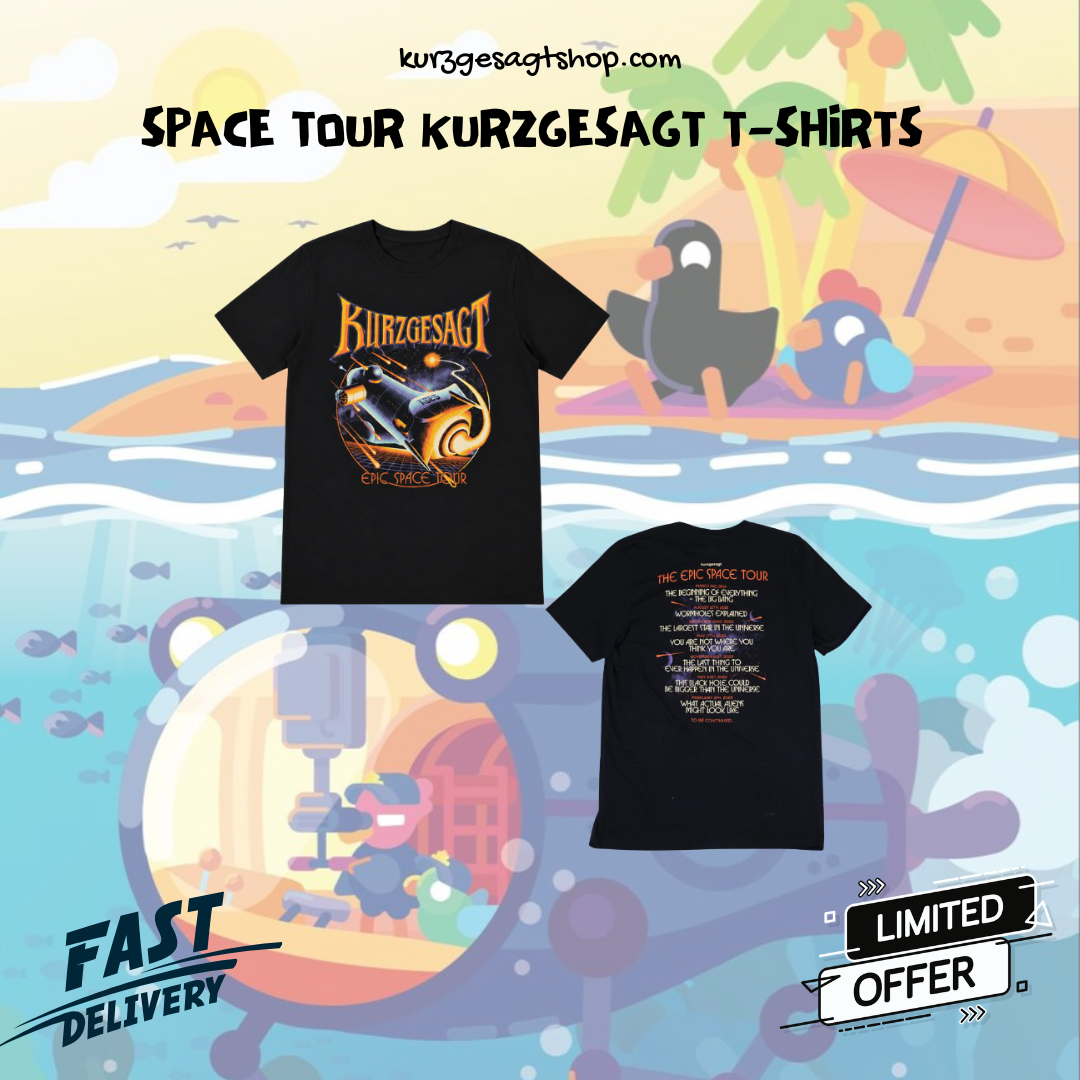 Space Tour PTTT1705  Kurzgesagt T-Shirt